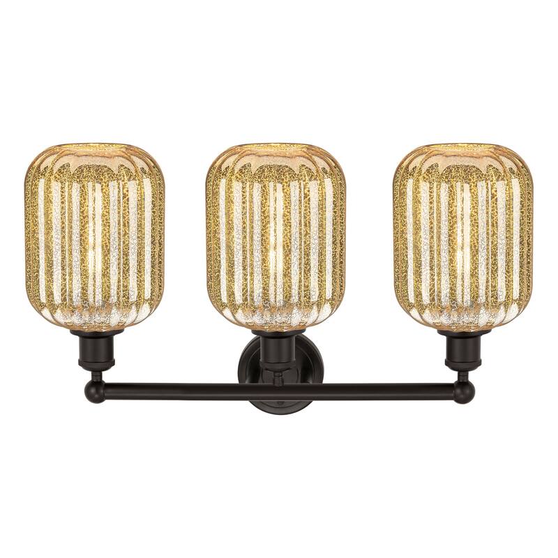 Innovations Lighting Endless Possibilities Edison - Preston - 3 Light 25" Jar Shade Bath Vanity Light
