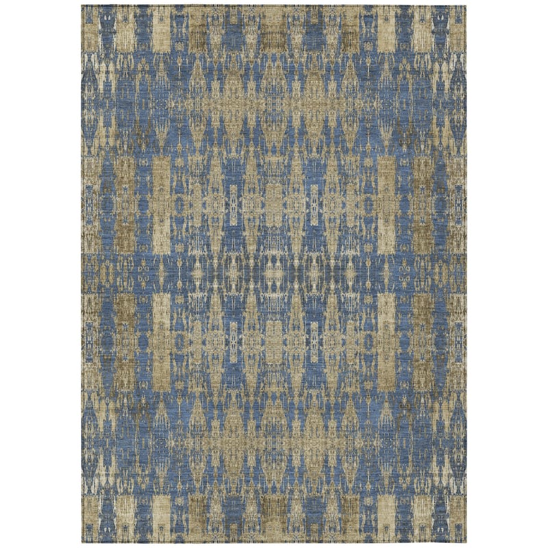 HomeRoots Moroccan Transitional Rectangle Outdoor Rug
