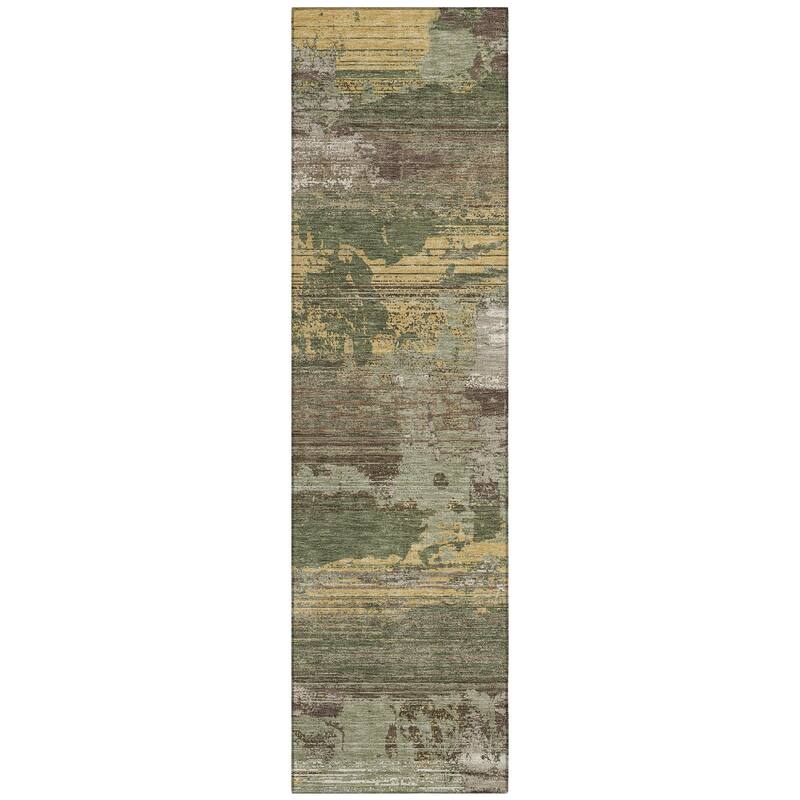 Machine Washable Indoor/ Outdoor Chic Veta Chantille Rug