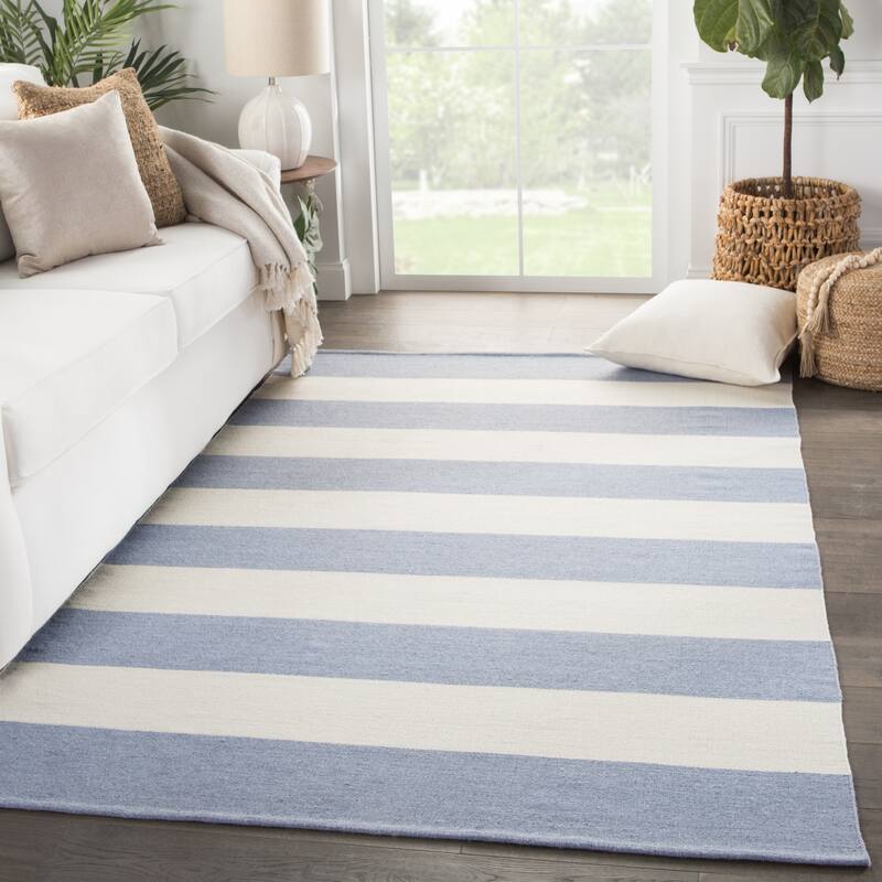 Porch & Den Klipsan Striped Indoor/Outdoor Area Rug