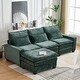 preview thumbnail 15 of 34, Modern Comfy Chenille L Shaped Sectional Sofa