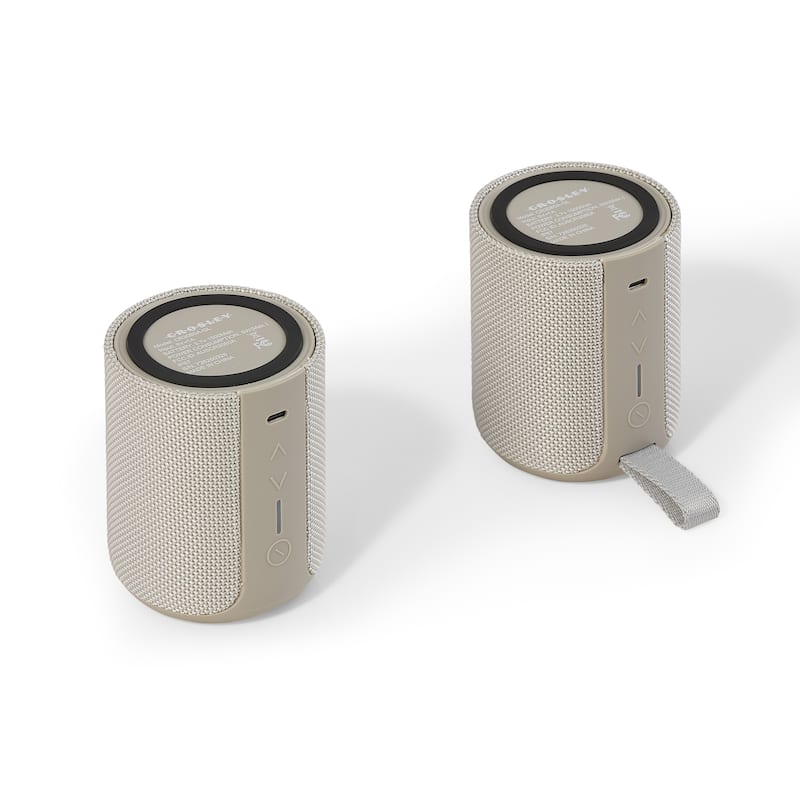 Crosley Duo 2-In-1 Stereo Portable Bluetooth Speaker