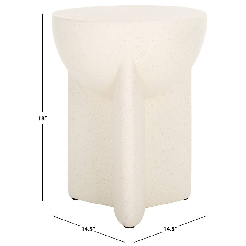 SAFAVIEH Vidette Accent Table (Fully Assembled) - 15"W x 15"D x 18"H