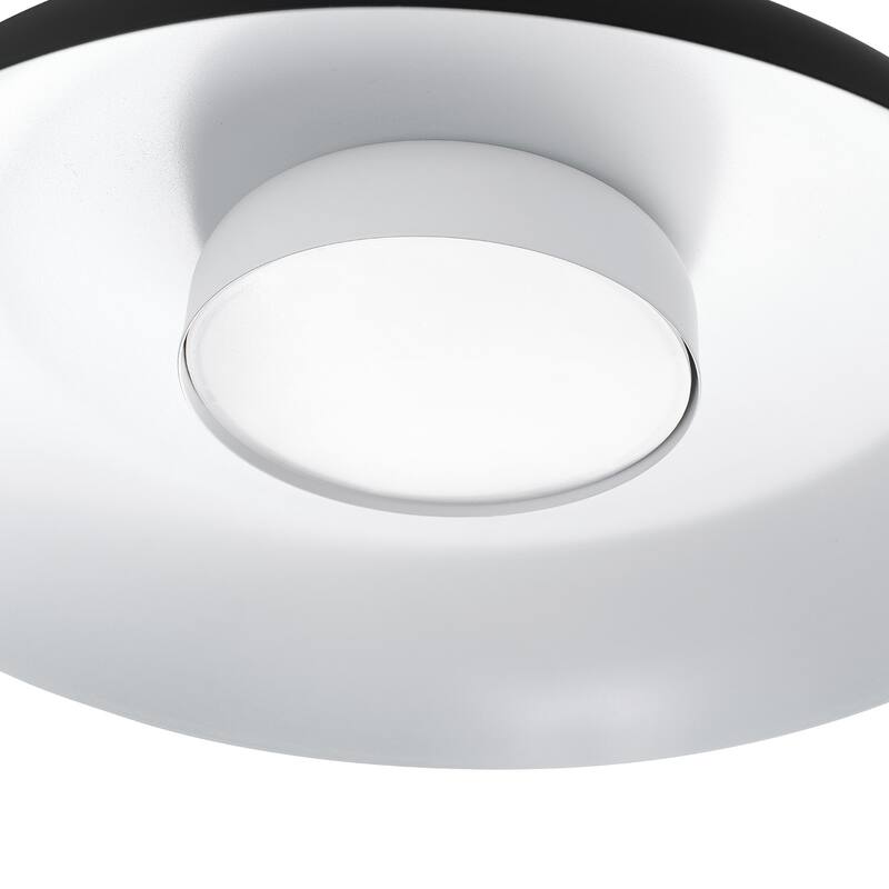 Globe Electric 91005468 Raven 13" Wide LED Flush Mount Ceiling Fixture