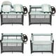 preview thumbnail 5 of 4, Dream On Me Lilly Deluxe Playard with Full Bassinet