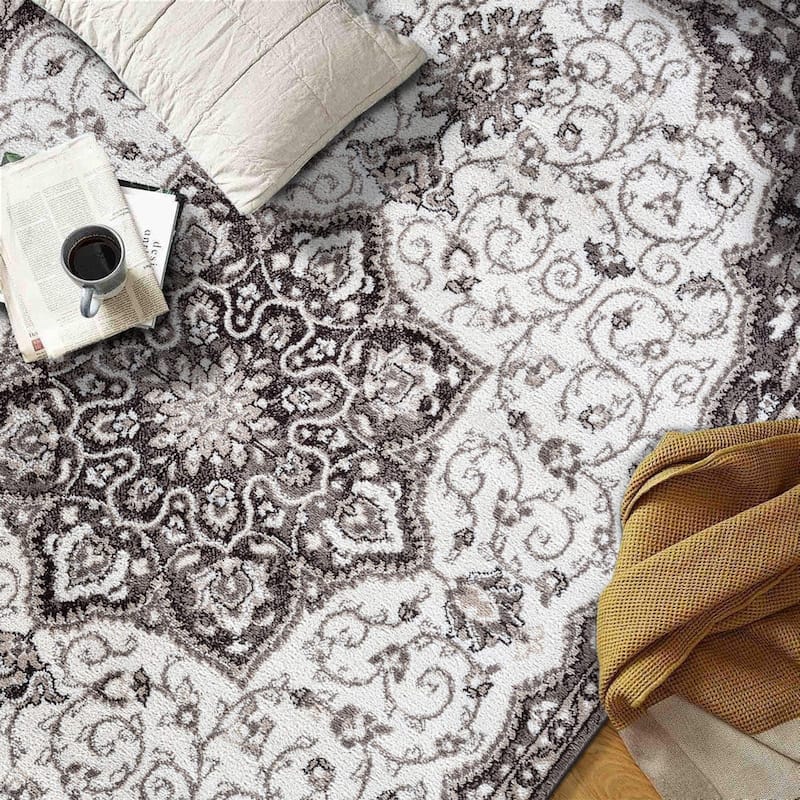 Traditional Medallion Area Rug