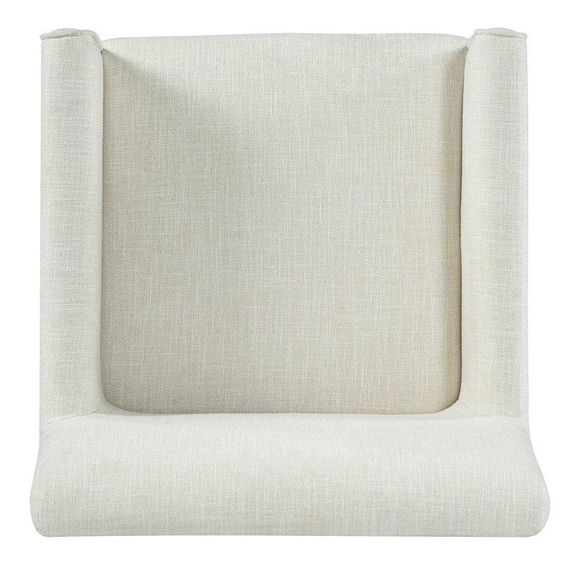 Christopher Knight Home - Elara Modern Upholstered Dining Arm Chair with Rubberwood Legs - Fabric Padded Seat