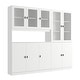 preview thumbnail 13 of 34, Combined BookShelves Kitchen Cabinet Display Cabinet Pantry Bookcase