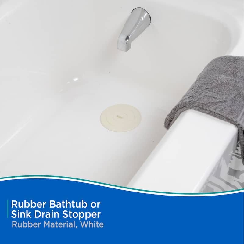 Kenney Rubber Drain Stopper, 5" Diameter