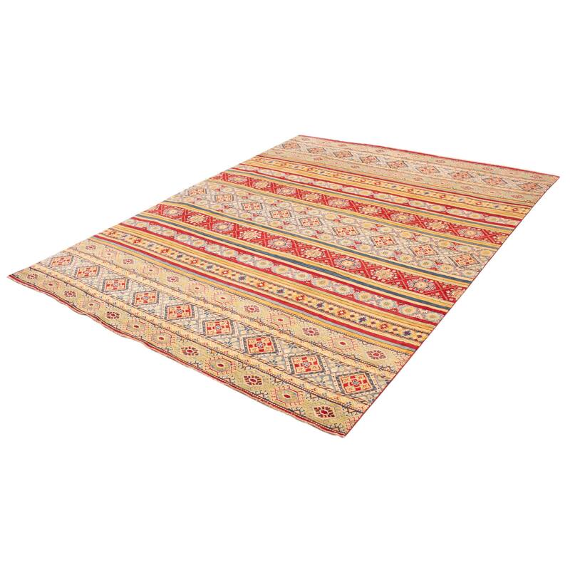 ECARPETGALLERY Hand-knotted Finest Ghazni Red Wool Rug - 9'9 x 12'11