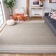 preview thumbnail 1 of 12, SAFAVIEH Handmade Metro Lyudmyla Stripe Wool Rug