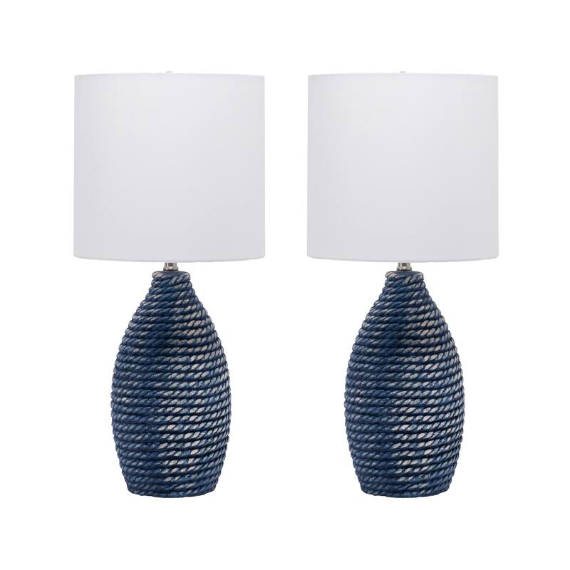 Nuloom Delta 27" Ceramic Table Lamp - 13"W x 13"D x 27"H