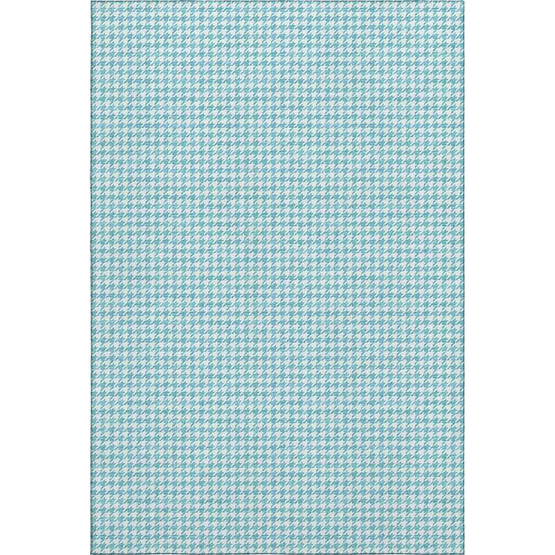 Premium Washable Super Soft Modern Houndstooth Mayfield Rug