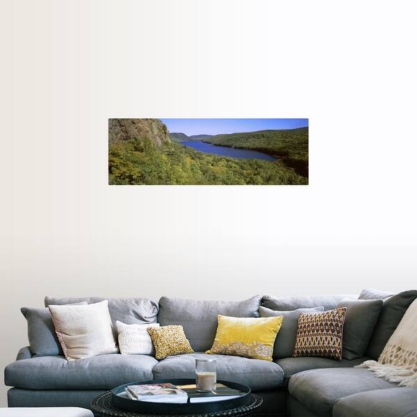 Shop Lake Of The Clouds In Porcupine Mountains Wilderness State Park Michigan Poster Print Overstock 21004631