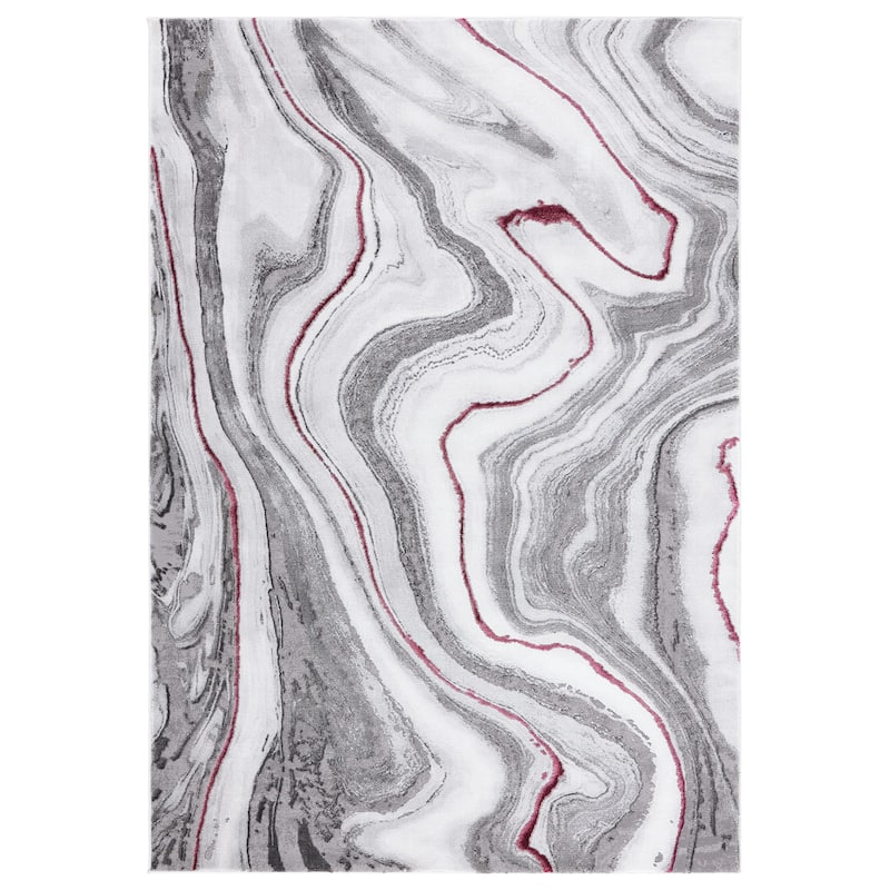 SAFAVIEH Craft Clytie Modern Abstract Marble Pattern Rug