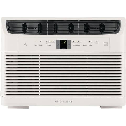 Frigidaire Energy Star 5,000 BTU 115V Window-Mounted Mini-Compact Air Conditioner with Full-Function Remote Control, White