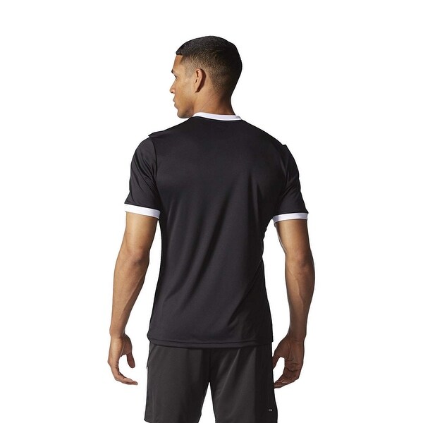 Shop Adidas Men's Tabela 14 Jersey T Shirt Black White Shop Adidas Men's Tabela 14 Jersey T Shirt Black White