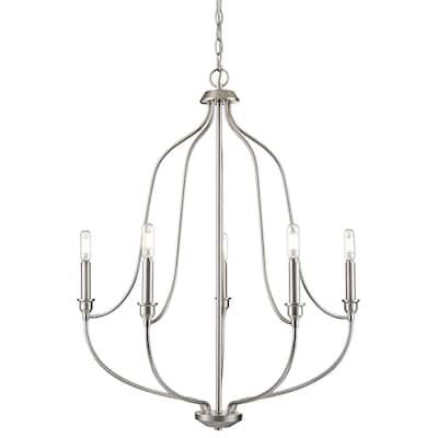 Millennium Lighting 98005 Senoia 5 Light 25" Wide Pillar Candle Style
