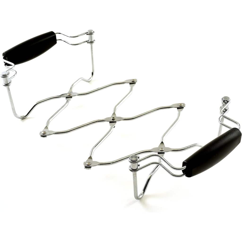 412 Adjustable Expanding Metal Trivet & Hot Plate Holder, Chrome Steel