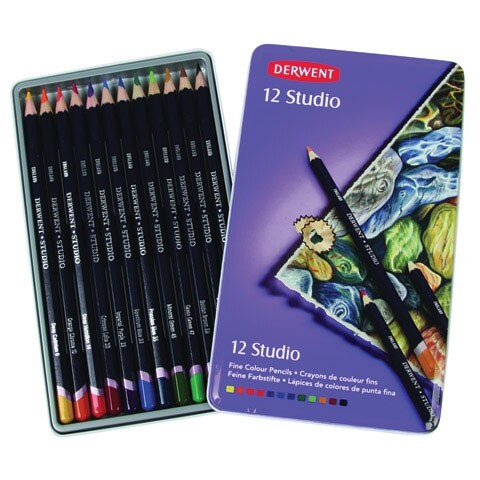derwent pencil colored studio