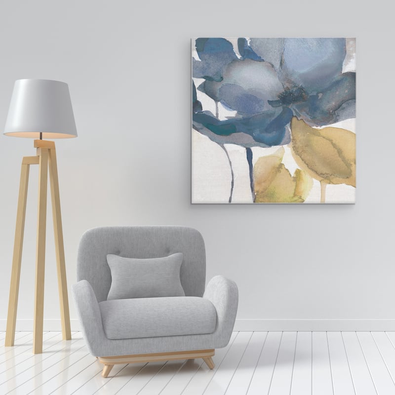 Blue Note II by Galaxy of Graphics Canvas Art Print