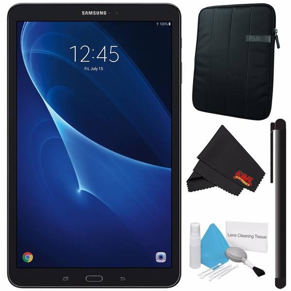 Shop Black Friday Deals On Samsung 10 1 Galaxy Tab A T580 16gb Tablet Wi Fi Only Sm T580nzkaxar Universal Stylus For Tablets Bundle Overstock 19561608