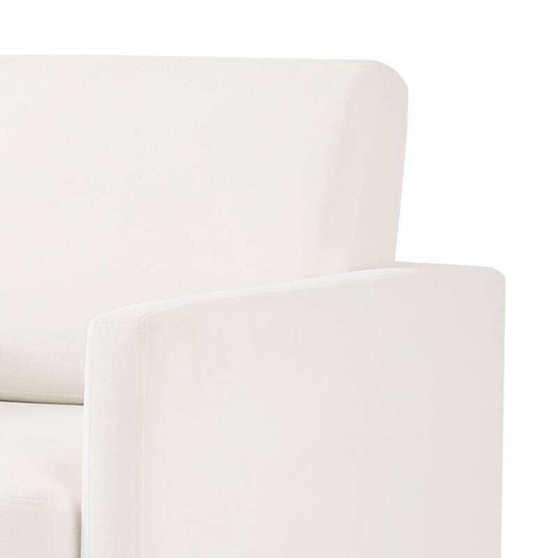 Modern Upholstered Swivel Accent Arm Chair