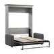 preview thumbnail 5 of 10, Versatile Full Murphy Bed with Sofa (73W) by Bestar