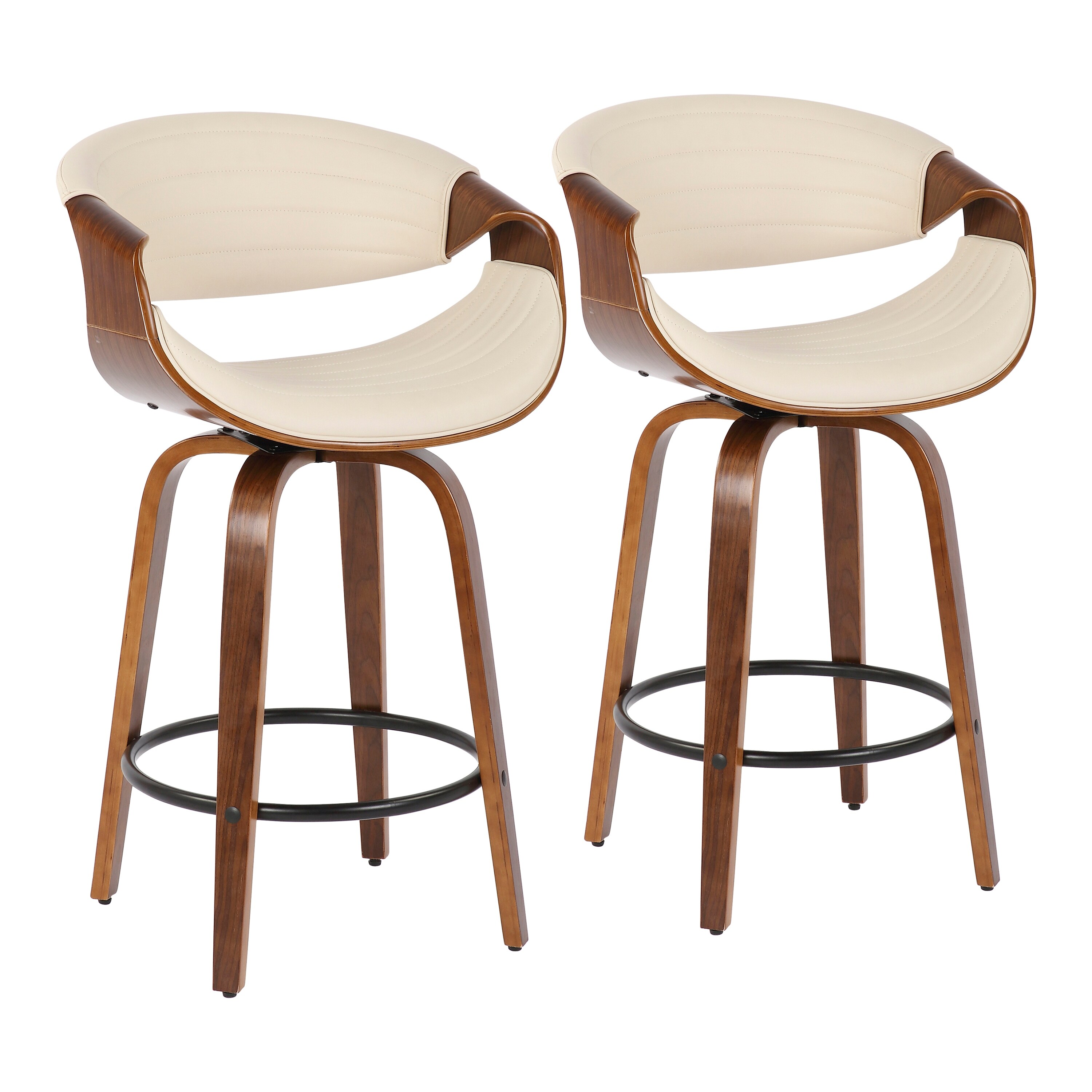 Carson Carrington Kanteborg 26" Counter Stool Set of 2