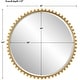 preview thumbnail 3 of 9, Uttermost 097-TAZA-MIRROR Taza 32" Diameter Circular Framed Bathroom