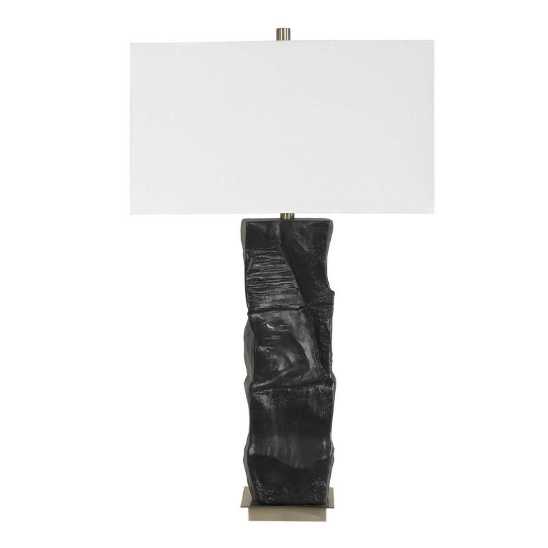 Uttermost Altaria Black Table Lamp - 20.00" W x 33.00" H x 11.00" D