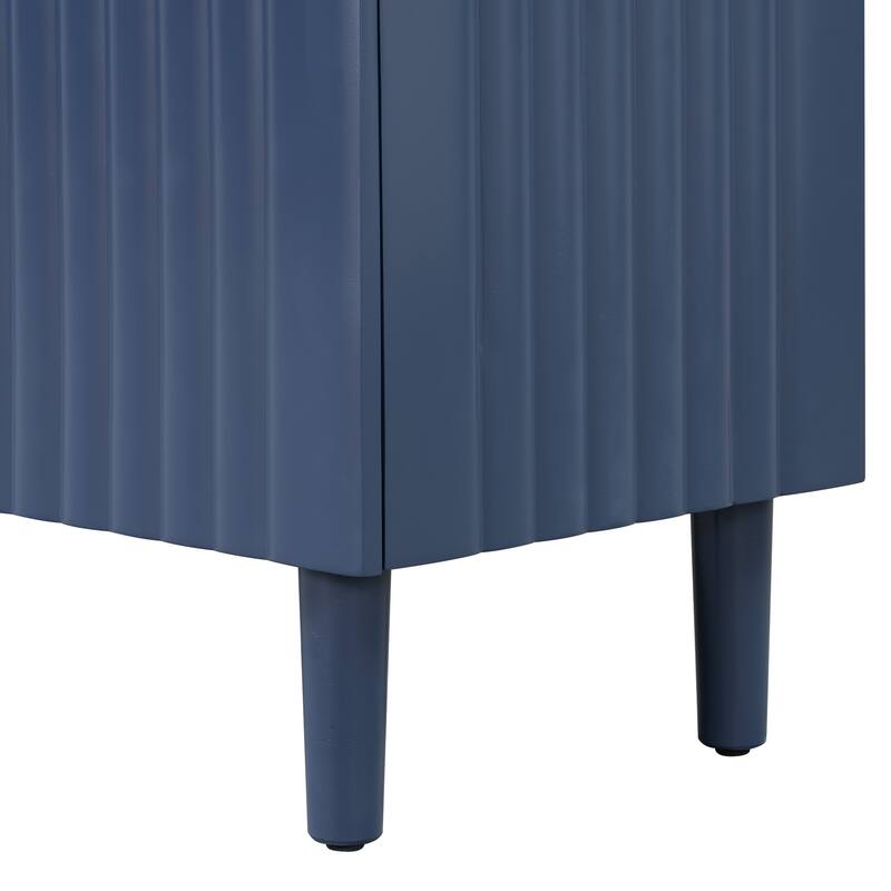 Modern MDF Sideboard with Adjustable Shelves & Sleek Design for Dining Room or Living Room Storage