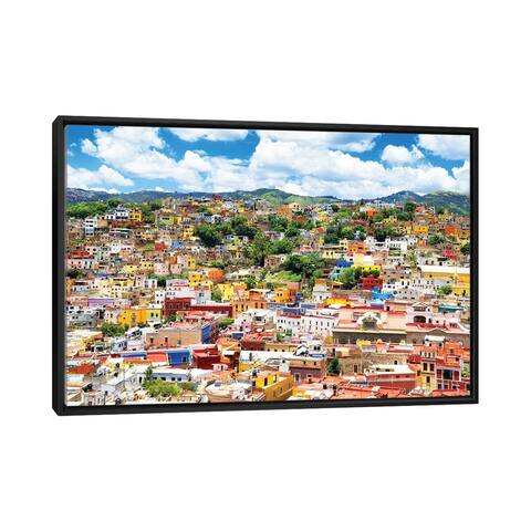 iCanvas "Cityscape Of Guanajuato" by Philippe Hugonnard Framed