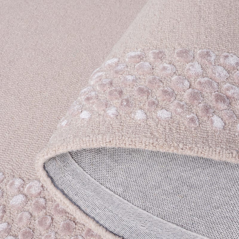 SAFAVIEH Handmade Glamour Printed Border Viscose Rug