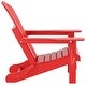 preview thumbnail 91 of 129, POLYTRENDS Laguna All Weather Poly Outdoor Adirondack Chair - Foldable (Set of 2)