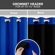 preview thumbnail 48 of 91, Deconovo 100 Percent Blackout with Liner Grommet Curtain (2 Panel)