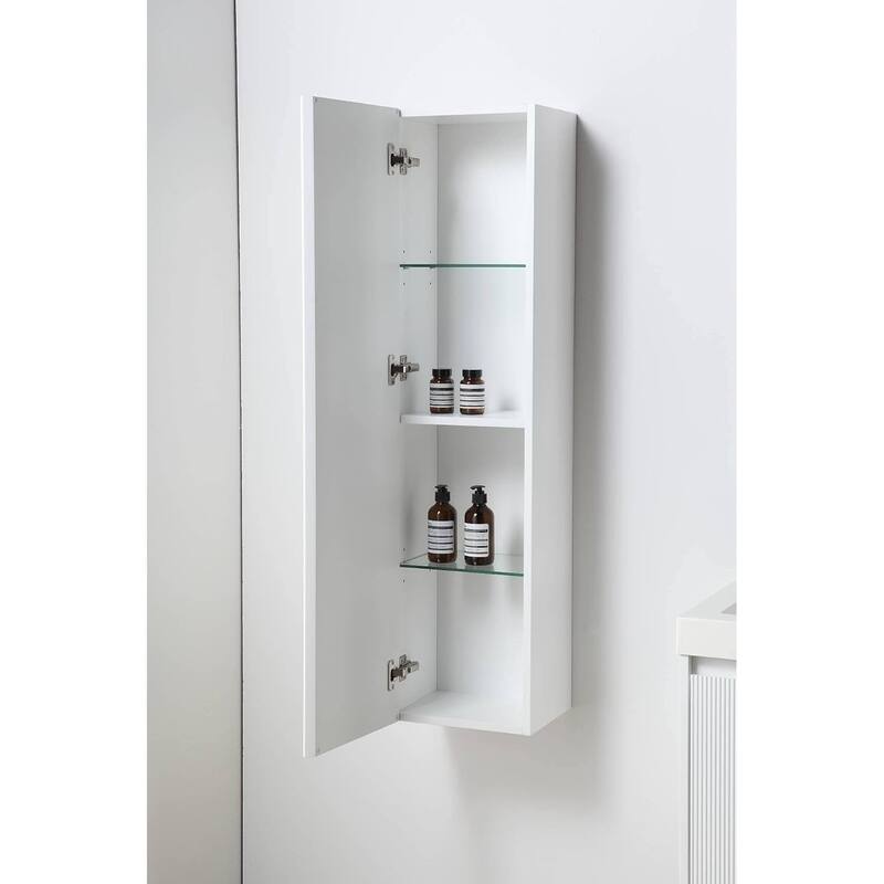 Blossom Positano 24" Floating Vanity with Sink & Side Cabinet