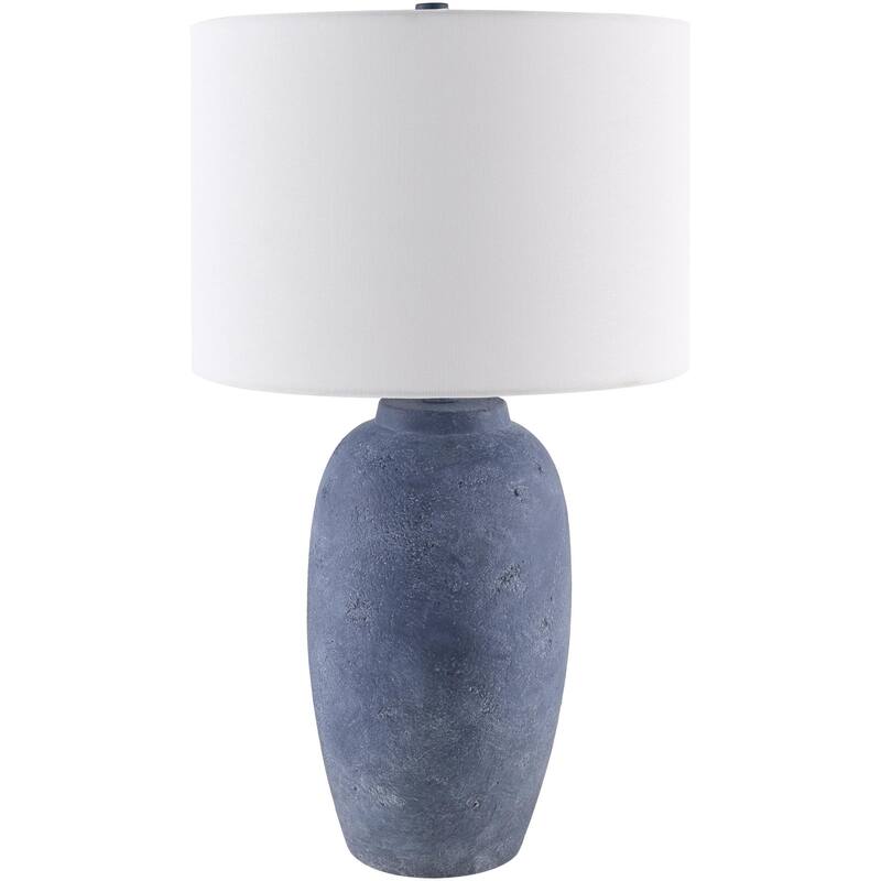 Livabliss Gasius Traditional Accent Table Lamp - Dark Blue