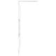 preview thumbnail 45 of 71, vidaXL Walk-in Shower Wall multi size Half Frosted ESG Glass Black