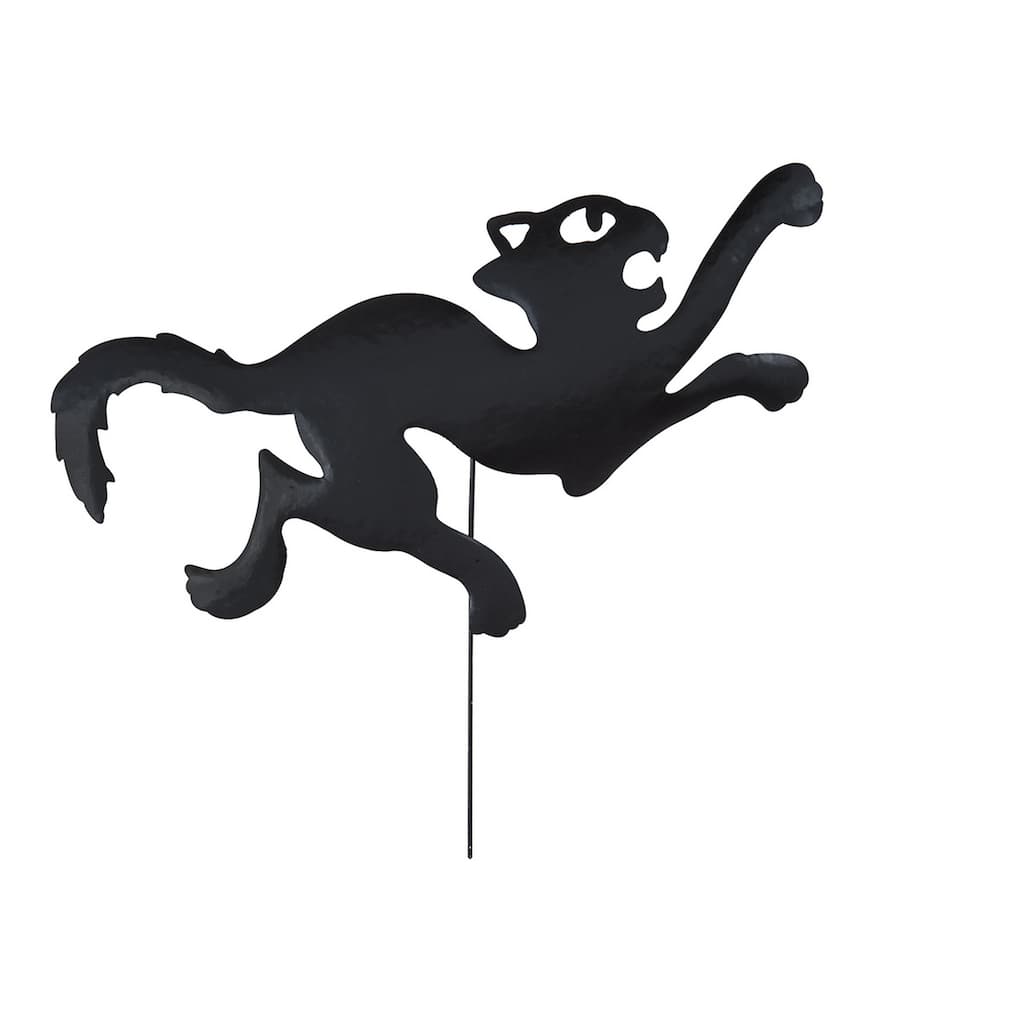 Black Cat Yard Stake