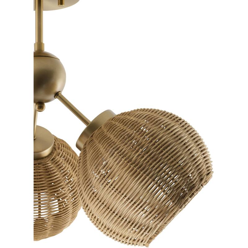 Livabliss Pawa Modern Chandelier - 20"L x 20"W x 16"H