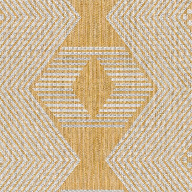 Long Beach Outdoor Safe Boho Stripe Area Rug