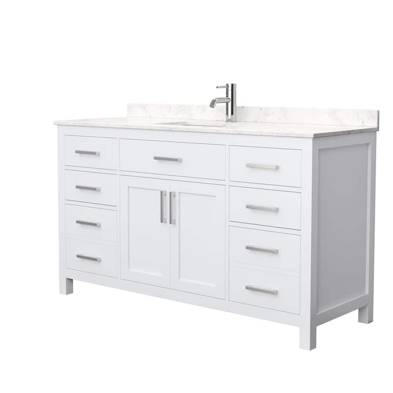 Wyndham Collection WCG242460SCCUNSMXX Beckett 60" Free Standing Single