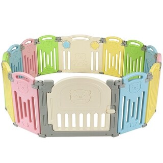 multicolor playpen