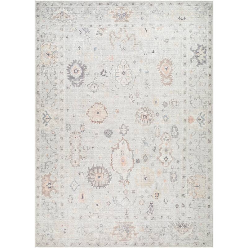 Livabliss Traditional Marlon Border Area Rug