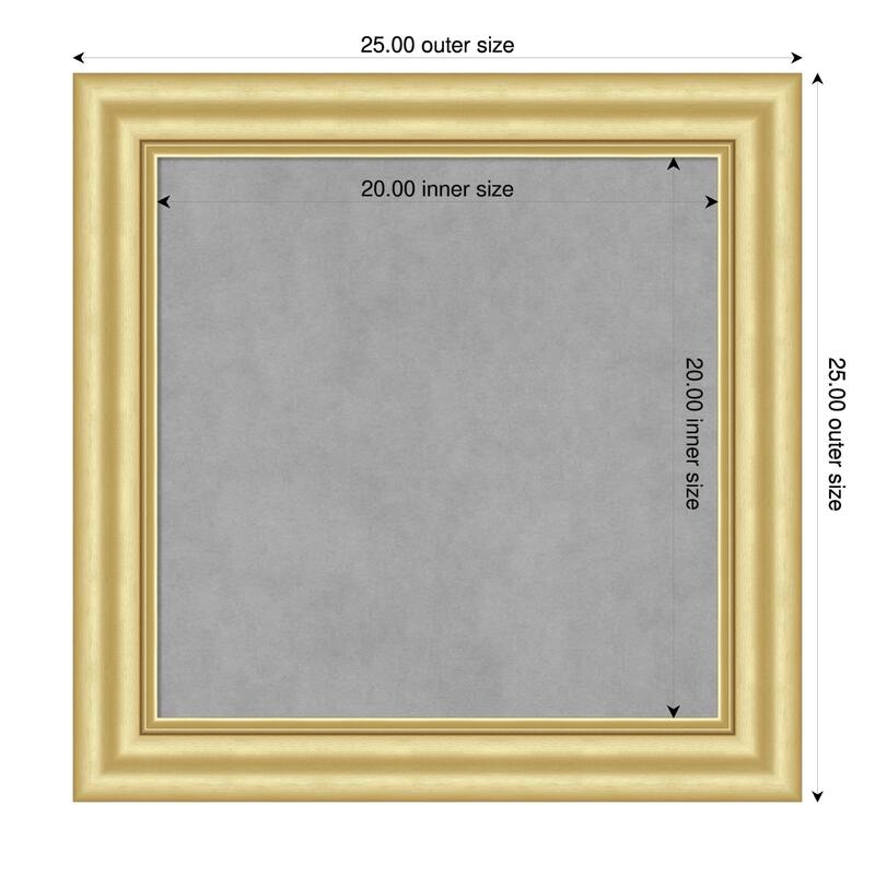 Amanti Art Sophia Gold Framed - 25 x 25 in - Sophia Gold