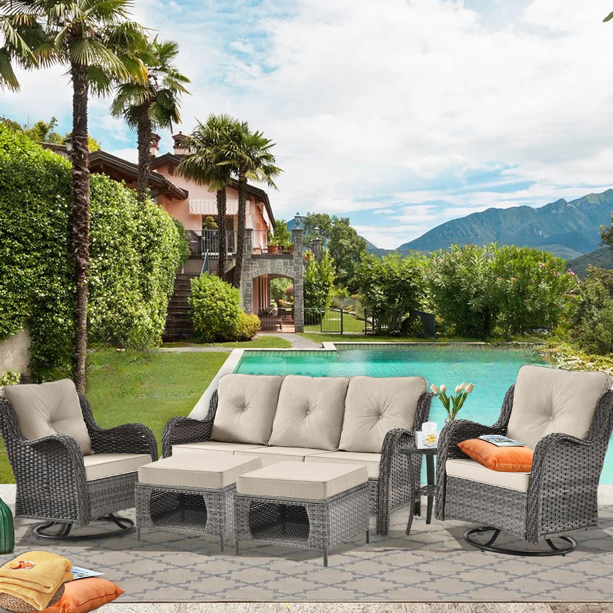 7 Water Resistant Patio Furniture Bed Bath Beyond