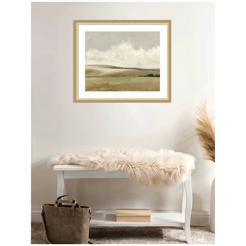 Kate and Laurel Whispering Meadows I by Amy Lighthall Framed Wall Art Print