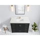 preview thumbnail 129 of 161, Willow Collection 48 in W x 22 in D x 36 in H Boston Single Bowl Sink Bathroom Vanity with Countertop