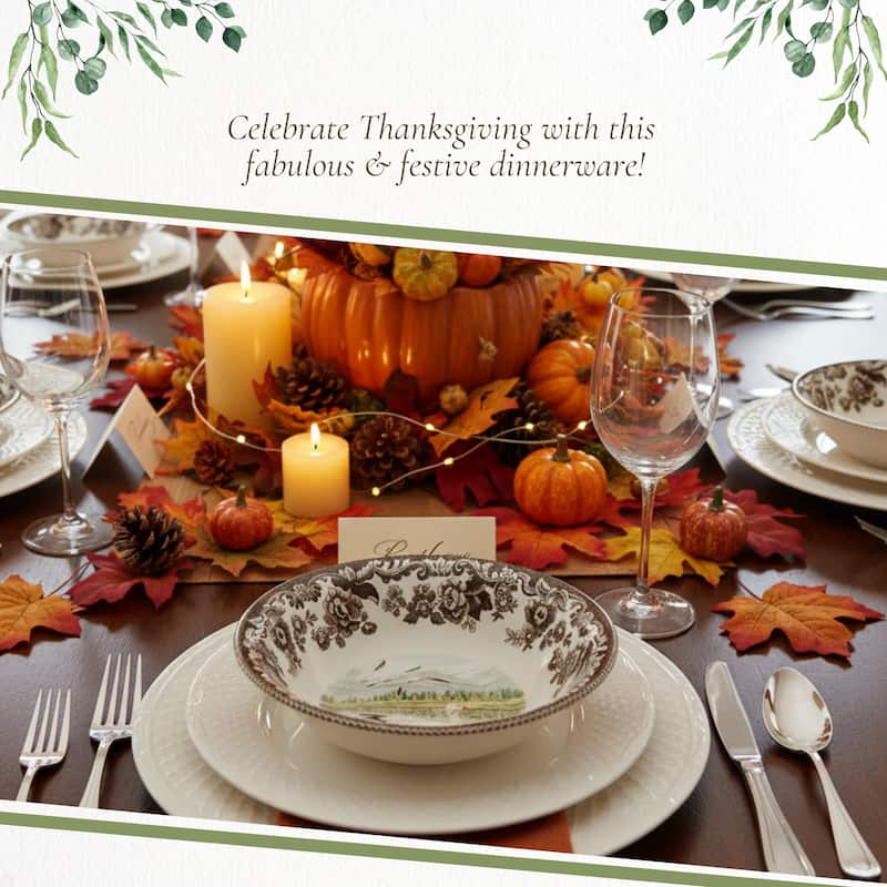 Spode Woodland Ascot Cereal Bowl